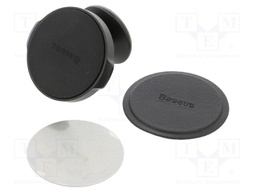 Car holder; black; for dashboard; Features: magnetic holder