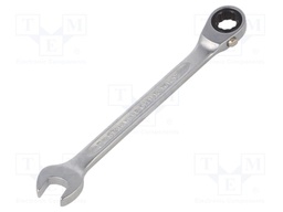 Wrench; combination spanner; 11mm; chromium plated steel