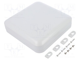 Enclosure: multipurpose; X: 200mm; Y: 200mm; Z: 45mm; polycarbonate