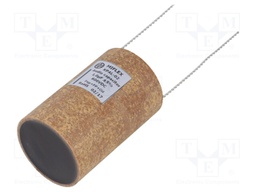 Capacitor: aluminum-polypropylene-paper; 1uF; 600VDC; ±5%; 0.004