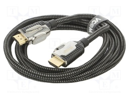 Cable; DisplayPort 1.4,HDCP 2.2; DisplayPort plug,both sides
