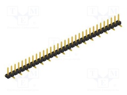 Connector: pin strips; pin header; male; PIN: 32; 2.54mm; SMT; 1x32