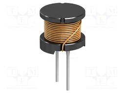 Inductor: wire; THT; 390uH; 1A; 442mΩ; ±10%; Ø12.5x10.8mm; Pitch: 7mm