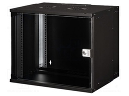 Enclosure: rack cabinet; Standard: 19"; SOHO PRO; 9U; black