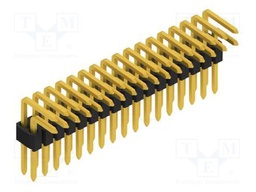 Connector: pin strips; pin header; male; PIN: 34; 1.27mm; THT; 2x17