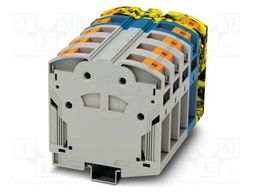 Splice terminal: rail; PA; ways: 5; terminals: 10; W: 155mm