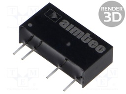 Converter: DC/DC; 2W; Uin: 10.8÷13.2V; Uout: 12VDC; Iout: 167mA; SIP7