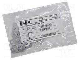 Fuse: fuse; 30A; 32VDC; automotive,strip fuse; 42mm; M6 screw