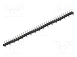 Connector: pin strips; pin header; male; PIN: 33; 2.54mm; SMT; 1x33