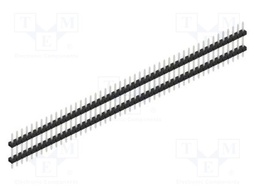 Connector: pin strips; pin header; male; PIN: 48; 2mm; THT; 1x48