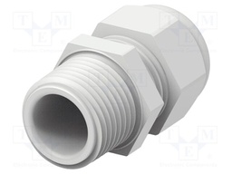 Cable gland; without nut; NPT1/2"; IP68; Mat: polyamide; Entrelec