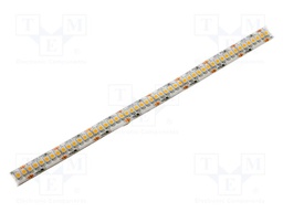LED tape; white warm; 3528; LED/m: 240; 10.5mm; white PCB; IP65