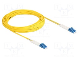 Fiber patch cord; OS2; LC/UPC,both sides; 10m; 9/125um; LSZH; blue