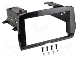 Radio frame; Harley; 2 DIN; black