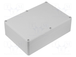 Enclosure: multipurpose; X: 126mm; Y: 176mm; Z: 57mm; polystyrene