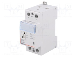Contactor: 2-pole installation; NO x2; 230VAC; 63A; DIN; SM300