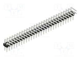 Connector: pin strips; pin header; male; PIN: 56; 2mm; THT; 2x28