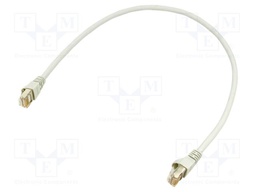 Patch cord; F/UTP; Cat: 5; RJ45 plug,both sides; stranded; Cu; 0.5m