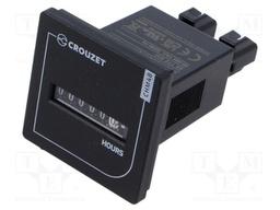 Counter: electromechanical; working time; mechanical indicator