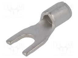 Fork terminal; M3; 1.5÷2.5mm2; crimped; for cable; non-insulated