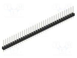 Connector: pin strips; pin header; male; PIN: 34; 2.54mm; THT; 1x34
