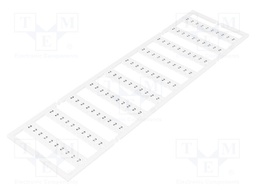 Marker; white; Width: 5mm; 2 marks; 100pcs.
