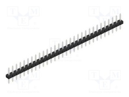 Connector: pin strips; pin header; male; PIN: 30; 2mm; THT; 1x30