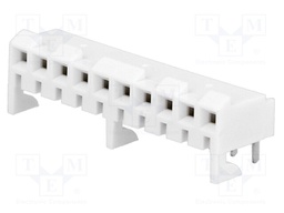 Socket; wire-board; female; 3.96mm; PIN: 10; THT; on PCBs