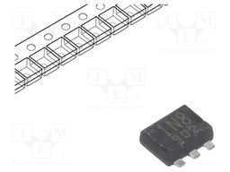 IC: voltage regulator; LDO,linear,fixed; 1.8V; 0.2A; SOT553; SMD