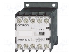 Contactor: 3-pole; NO x3; 24VDC; 12A; for DIN rail mounting; J7KNA