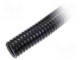 Protective tube; Conduit size: 40; PVC; black; L: 30m; -5÷60°C