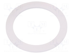 Gasket; polyetylene; D: 2mm; Øint: 50mm; Øout: 58mm; M50; -30÷70°C