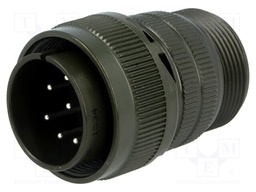 Connector: circular; Series: DS/MS; plug; male; PIN: 8; for cable