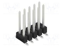 Connector: pin strips; pin header; male; PIN: 10; 2.54mm; SMT; 2x5