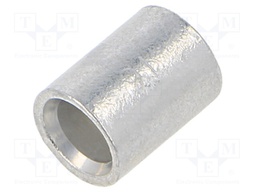 Tip: butt splice; 16mm2; crimped; for cable; tinned; copper