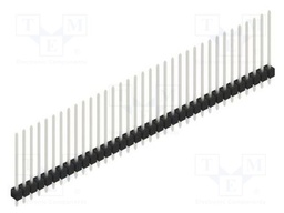 Connector: pin strips; pin header; male; PIN: 35; 2.54mm; THT; 1x35