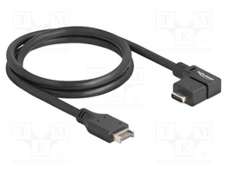 Cable; USB C plug 90° left/right,USB Type-E Key A plug; 0.7m