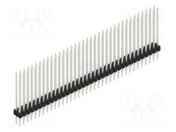 Connector: pin strips; pin header; male; PIN: 72; 2.54mm; THT; 2x36