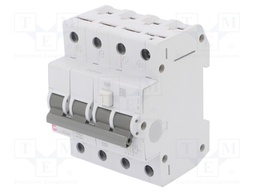 RCBO breaker; Inom: 25A; Ires: 30mA; Poles: 3+N; 230/400VAC; DIN
