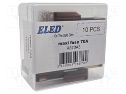 Fuse: fuse; 70A; 32VDC; automotive; 29.5mm; 29.5x9x34.1mm