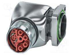 Connector: M23; socket; PIN: 15; crimped; angled; IP67; 8A; 50V