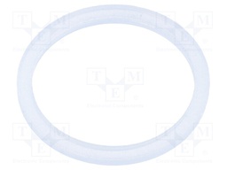 Gasket; polyetylene; D: 2mm; Øint: 22.5mm; Øout: 27mm; PG16; -30÷70°C