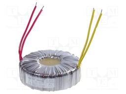 Transformer: toroidal; 1.5kVA; 230VAC; 230V; 6.82A; 10kg; Ø: 195mm