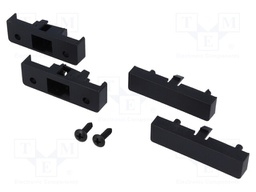 Radio mounting frame; Audi; 1 DIN; black