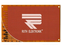 Board: universal; single sided,prototyping; W: 100mm; L: 160mm