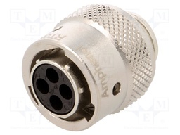 Connector: circular; Series: RT360; plug; female; for cable; PIN: 4
