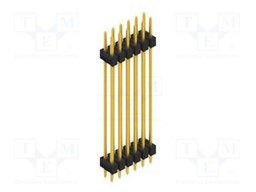 Connector: pin strips; pin header; male; PIN: 12; 2.54mm; THT; 2x6