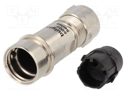 Connector: circular; plug; male; PIN: 2; w/o contacts; for cable