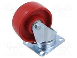 Transport wheel; Ø: 100mm; W: 40mm; H: 130mm; torsional; 250kg