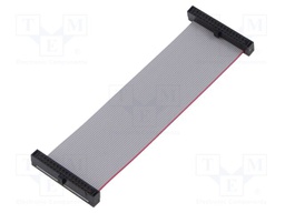 Ribbon cable with IDC connectors; Tape ph: 0.64mm; 82.55mm